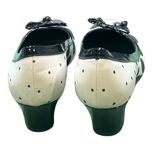 Gianni Bini B Polka Dot Pump Block Heels Size 11. - Picture 3 of 4